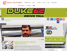 Tablet Screenshot of dusanborkovic.com